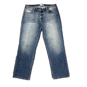 Fashion Nova Medium Wash Denim Blue Jeans Women's Plus Size 20 WV188935M